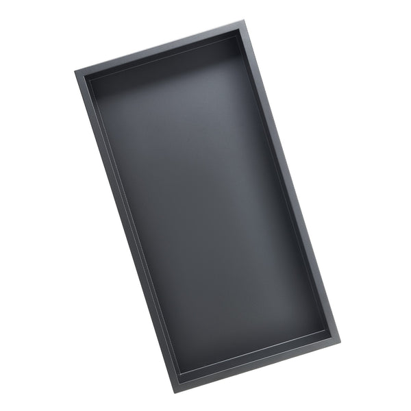 Vevor Shower Niche 33.0 X 63.5 10.2 Cm Recessed Wall Heavy Duty Stainless Steel Modern Soap & Shampoo Storage Organizer Sealed Waterproof Durable Easy