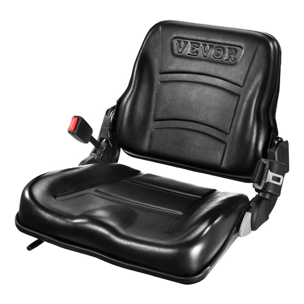 Universal Forklift Seat Fold Down Tractor With Adjustable Angle Back Micro Switch And Retractable Seatbelt 16 34 Cm Slot Loader Excavator Other Car In