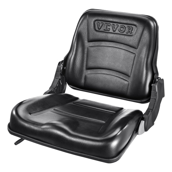 Universal Forklift Seat Fold Down Tractor With Adjustable Angle Back And Micro Switch 16 34 Cm Extended Slot Comfortable Loader Excavator Other Car In