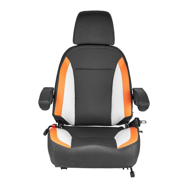 Vevor Forklift Seat Mower Tractor Adjustable Back Seatbelt & Headrest Other Material Handling