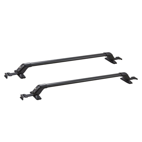 Vevor Universal Roof Rack Crossbar For Naked Vehicle Aluminum With Lock Roof Racks