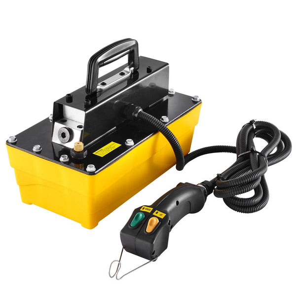10000Psi Air Hydraulic Pump 2.3 L Reservoir Npt 3/8 In Oil Outlet 1/4 Inlet Actuated Foot With Remote Control Actuator For Automobile Frame Machine An
