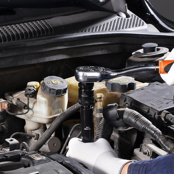 Vevor Impact Socket Set 43 Piece Sockets Assortment Drive 6 Point Metric 9 30Mm (Standard/Deep) Socket Wrenches