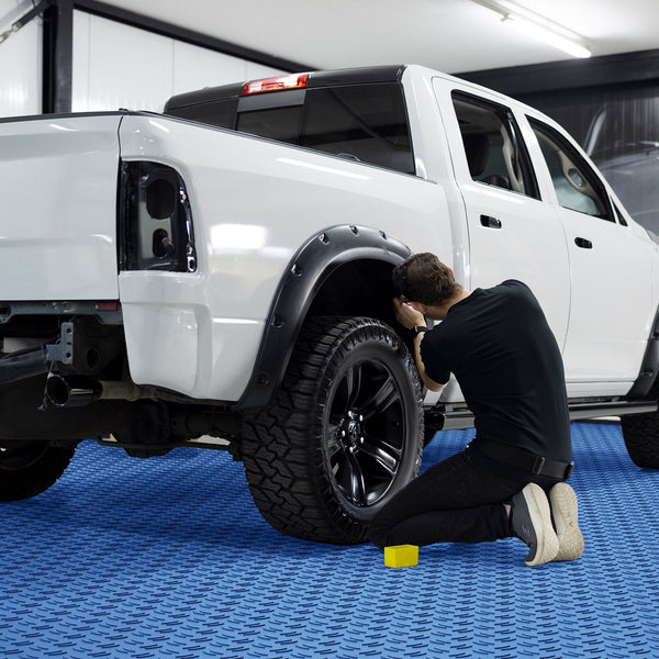 Vevor Garage Tiles Interlocking 12X12 25 Pack Flooring Blue Other Flooring & Tiles