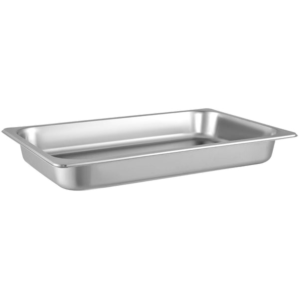 Hotel Pans Full Size 2.5 Inch Deep Steam Table 6 Pack 22 Gauge/0.8Mm Thick Stainless Steel Anti Jam Frying & Grill Pans