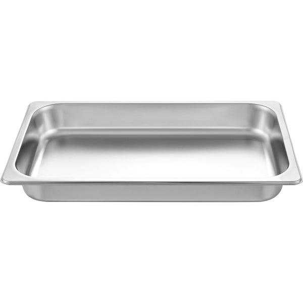 Hotel Pans Full Size 2.5 Inch Deep Steam Table 6 Pack 22 Gauge/0.8Mm Thick Stainless Steel Anti Jam Frying & Grill Pans