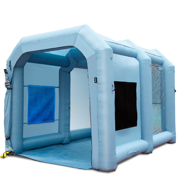 Vevor Inflatable Spray Booth Car Paint Tent 13X10x9ft Filter System Blower 950W Other Painting Accessories
