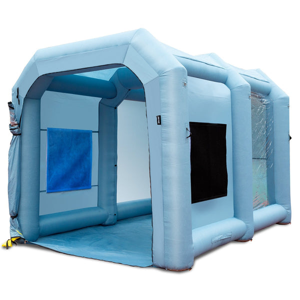 Vevor Inflatable Spray Booth Car Paint Tent 13X10x9ft Filter System Blower 950W Other Painting Accessories