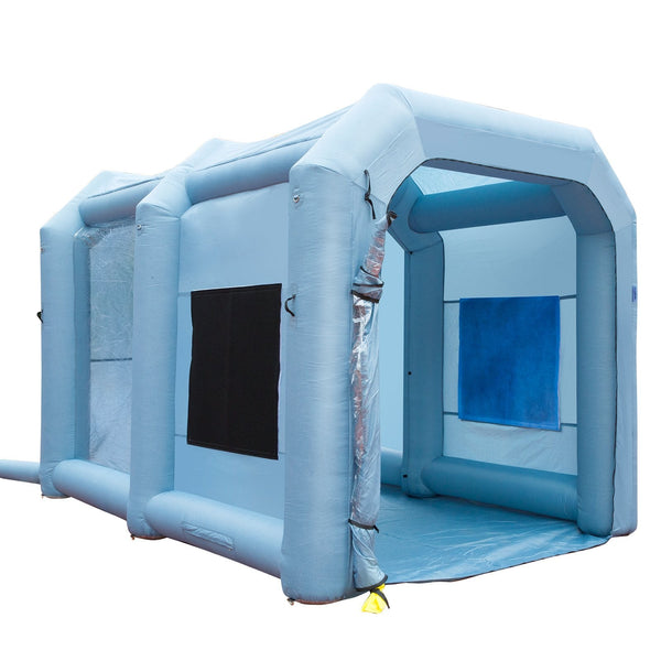 Vevor Inflatable Spray Booth Car Paint Tent 13X10x9ft Filter System Blower 950W Other Painting Accessories