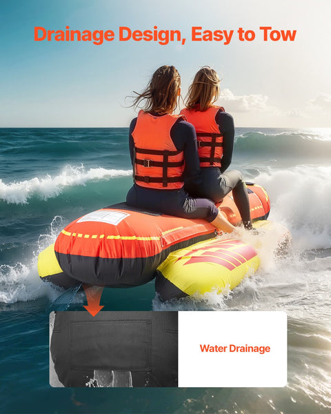 Towable Tubes For Boating 1 3 Riders Inflatable Towables 510Lbs Inflatables