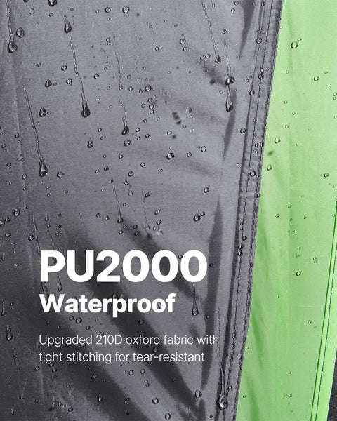 Vevor Truck Tent 8.0 8.2Ft Waterproof Pu2000 Bed Camping 2 3 Person Tents
