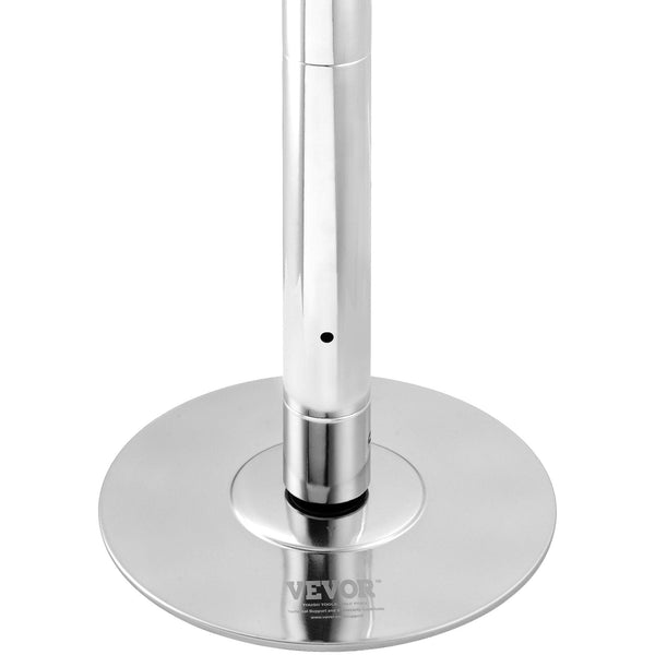 Vevor Professional Dancing Pole Spinning Static Kit Portable Removable 45Mm Heavy Duty Stainless Steel Height Adjustable Fitness For Exercise Home Clu