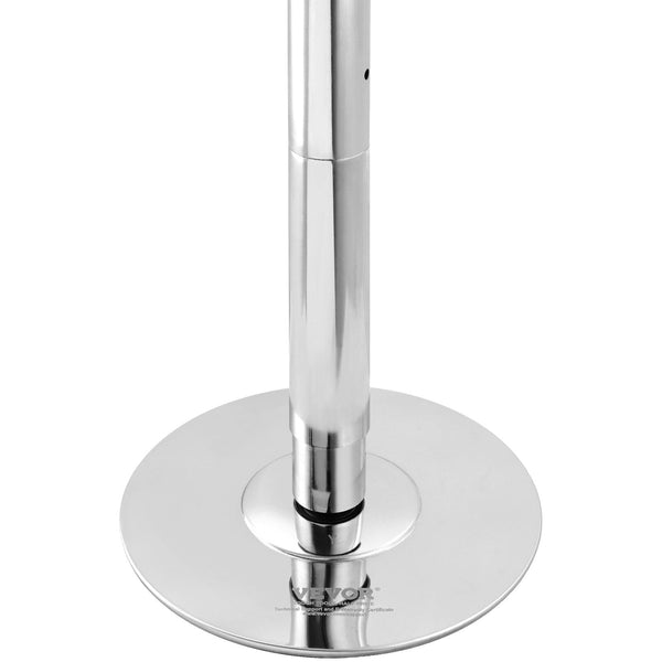 Professional Dancing Pole Spinning Static Kit Portable Removable 45Mm Heavy Duty Stainless Steel Height Adjustable Fitness For Exercise Home Club Gym