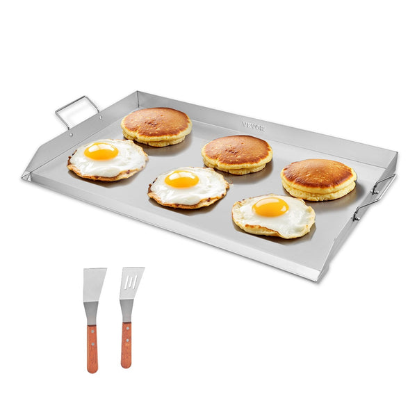 Vevor 36X22 In Flat Top Griddle Stainless Steel Universal Bbq Grill Pan Cookware Frying & Grill Pans