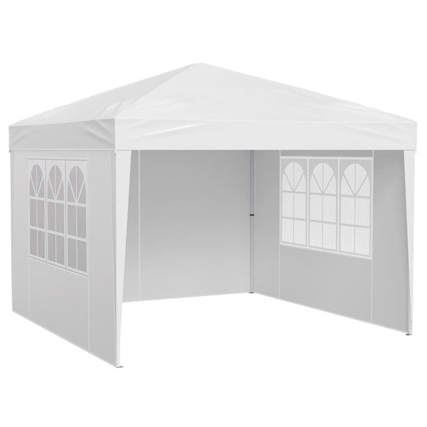 Vevor Pop Up Canopy 2.95 X M Instant Portable Gazebo With 3 Sidewalls & Ventilated Windows Height Adjustable Pop Up Outdoor Shelter Tent For Events Pa