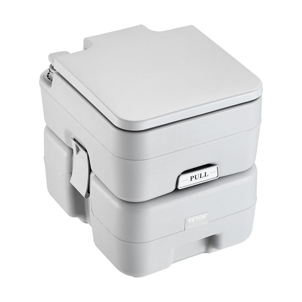 Toilet For Camping Potty With Carry Bag 5.3 Gal Waste Tank & 3.2 Flush Push Button Pressurized Commode Leak Proof And Odourless Travel Portable Toilet