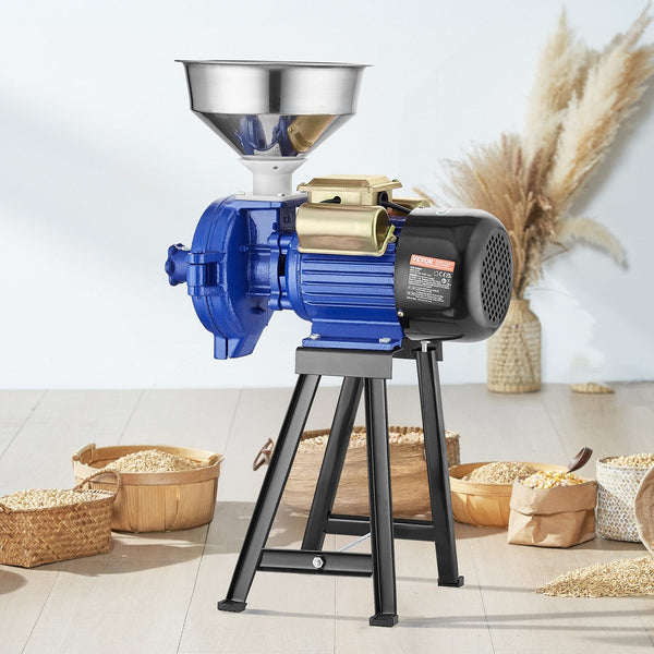Vevor 3000W Electric Grain Grinder Corn Wheat Flour Cereal Mill Dry Food Processors