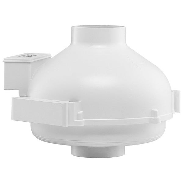 Vevor 4" To 4.5" Radon Mitigation Fan System Kit Quiet 190 Cfm Inline Duct Air Purifiers