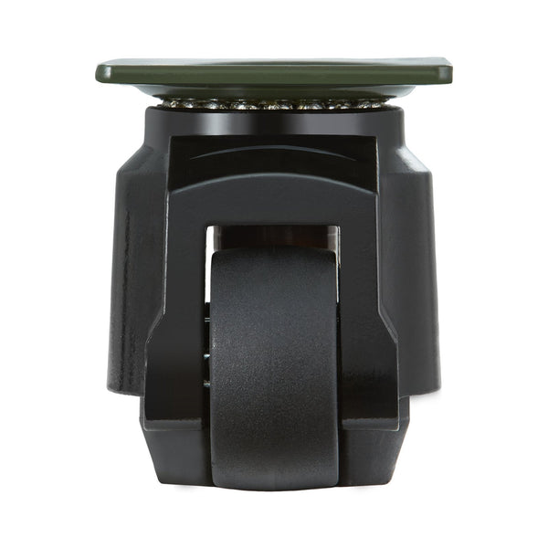 Vevor Leveling Casters Set Of 4 1000 Kg Total Load Capacity 63.5 Mm Heavy Duty With Upgraded Handle Design 360 Degree Swivel Wheels Adjustable Feet Fo