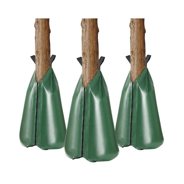 Tree Watering Bag 3 Packs 20 Gallons Slow Release Durable Green Self Watering Aids