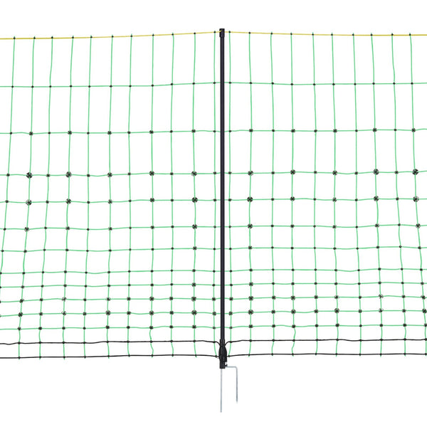 Vevor Electric Fence Netting 0.88 X 49.98 M Pe Fencing With Posts & Double Spiked Stakes Utility Portable For Goats Sheep Lambs Deer Hogs Dogs Used In