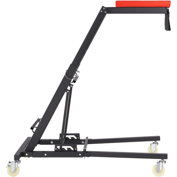 Vevor Automotive Topside Creeper With Adjustable Height 48" 76" 181.44Kgs Capacity High Swivel Caster Wheels Heavy Duty Foldable For Repair And Mainte