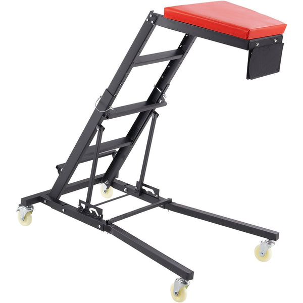 Vevor Automotive Topside Creeper With Adjustable Height 48" 76" 181.44Kgs Capacity High Swivel Caster Wheels Heavy Duty Foldable For Repair And Mainte