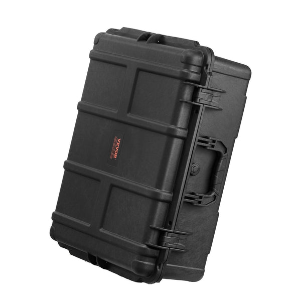 Weatherproof Hard Case Heavy Duty Protective Dry Box With Pre Cut Foam And Retractable Pull Handles For Travel Hunting Military Tactical Ip67 Waterpro