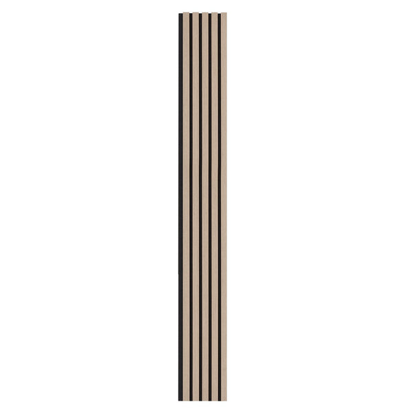 Wood Slat Acoustic Panels 7.9 X 94.5 Inch Mdf Accent Wooden Wall For Modern Interior Decor Faux Board Noise Reduction Silver Other Home Décor