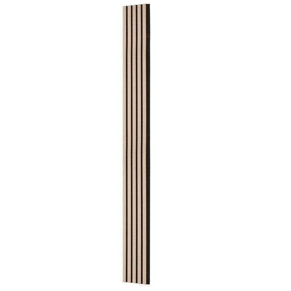 Wood Slat Acoustic Panels 7.9 X 94.5 Inch Mdf Accent Wooden Wall For Modern Interior Decor Faux Board Noise Reduction Silver Other Home Décor