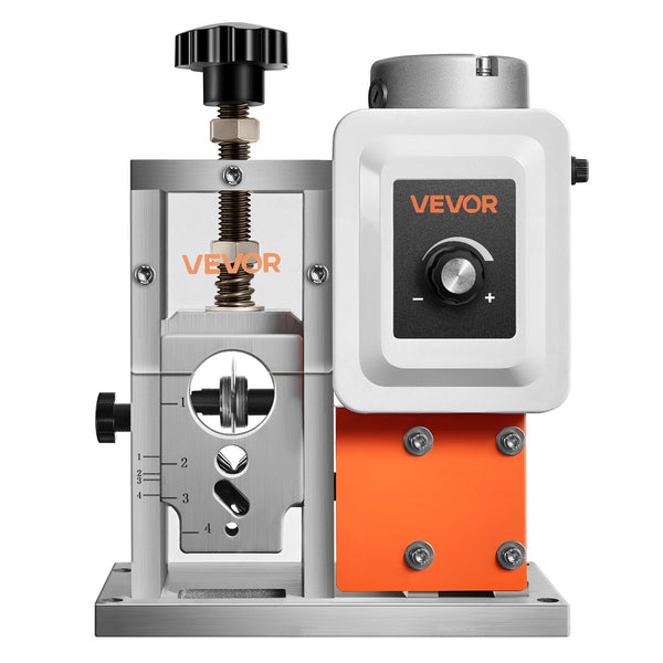 Vevor Electric Wire Stripping Machine 1.5 40 Mm 400W Automatic Motorized Cable Stripper 9.84 Ips (15 M/Min) Peeler With Alloy Blades Shaped Rollers Co