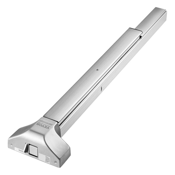 Push Bar Door Locks Stainless Steel Panic Bars For Exit Doors With Exterior Lever And 3 Keys Device Hardware Metal Wood Left Right Handed Door Locks &