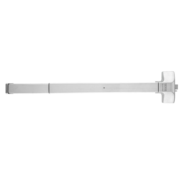 Push Bar Door Locks Stainless Steel Panic Bars For Exit Doors With Exterior Lever And 3 Keys Device Hardware Metal Wood Left Right Handed Door Locks &