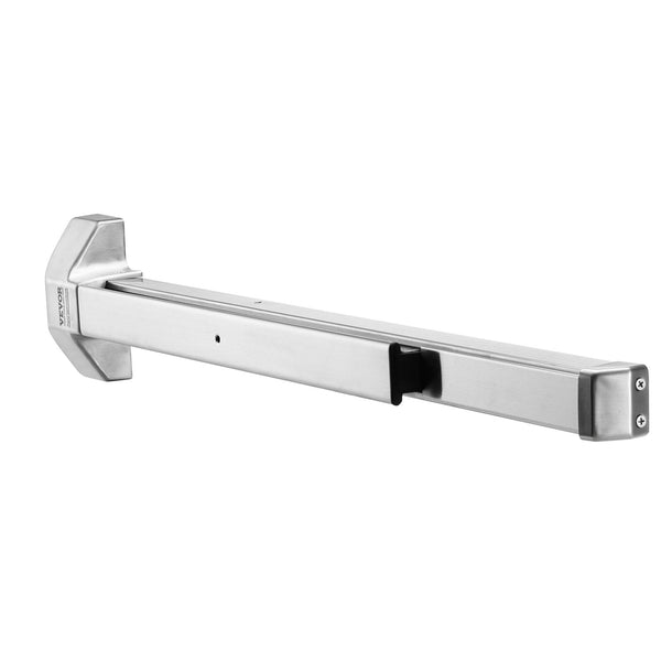 Push Bar Door Locks Stainless Steel Panic Bars For Exit Doors With Exterior Lever And 3 Keys Device Hardware Metal Wood Left Right Handed Door Locks &