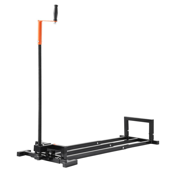 Ride On Lawn Mower Lift Jack 880 Lbs Weight Capacity Telescopic Maintenance With Crank Handle & Power Tool Foldable Tractor Lifter For Mowers And Gard