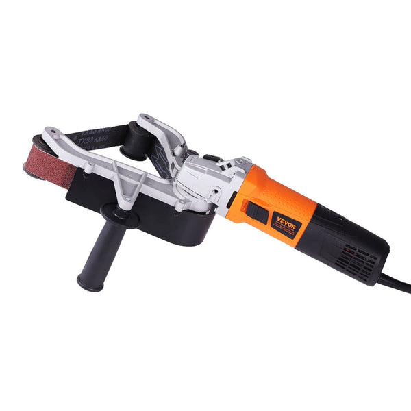 Pipe Tube Polisher Sander 1300W Belt With 6 Variable Speeds 1100 3200Rpm Professional Grinding Machine 3Pcs Sanding Belts For Burnishing Finishing Rus