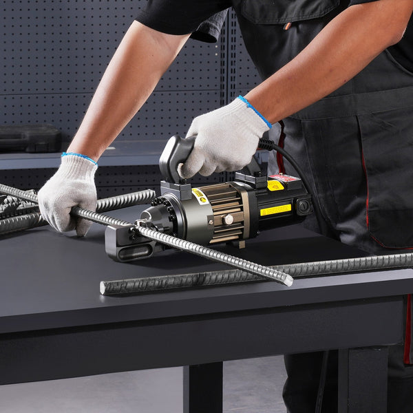 Vevor Electric Hydraulic Rebar Cutter 1000W Portable Cutting Up To 5/8 Inch (4 16Mm) #5 Within 2 Seconds High Power Steel Oil Can Rich Accessoriesblac