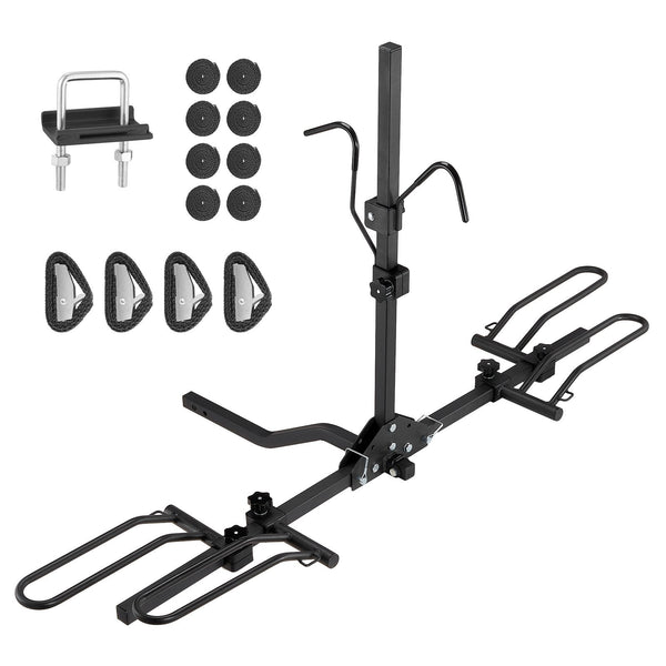 2 Bike Rack Hitch Mount Folding Carrier Truck Suv 1.25 Car Racks
