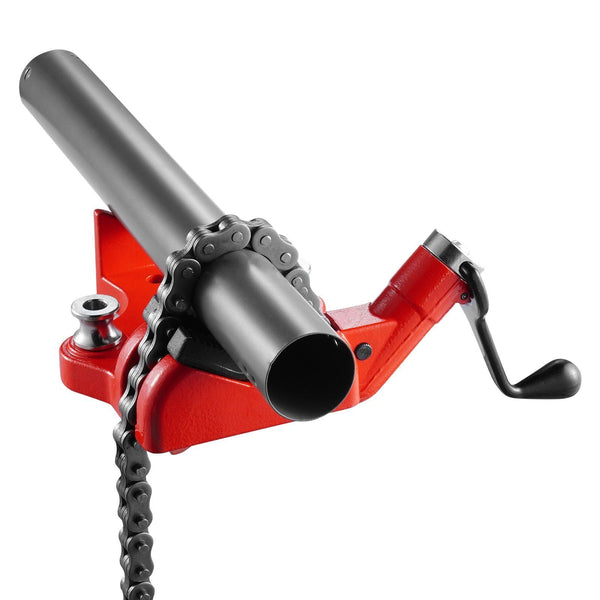 Heavy Duty Pipe Chain Vise 1/4" 6" Capacity 28" Rugged & Cast Iron Base Industrial Grade Clamping Other Pump Parts & Accessories