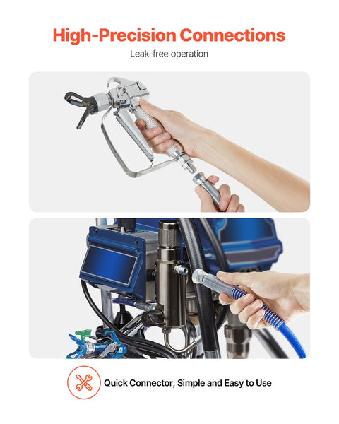 Vevor 50Ft Airless Paint Sprayer Hose 1/4 In Universal Paint Sprayers