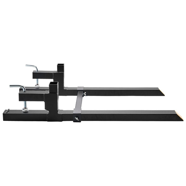 Pallet Forks 907 Kg Clamp On 1090 Mm Total Length Tractor Bucket With Adjustable Stabilizer Bar Heavy Duty Attachments Skid Steer Loader Other Materia