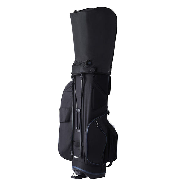 Golf Cart Bag With 14 Way Organizer Divider Top 35A 11 Pockets Premium Stand Durable Bags Handles & Dust Cover Detachable Dual Strap For Men Women Bla