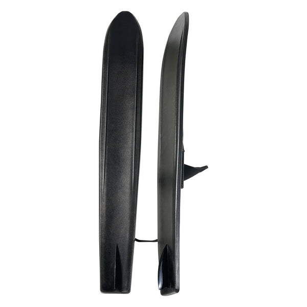 Water Skis 116.8 Cm / 46 Inch Trainers With X 7 Adjustable Bindings Double Handle Rope & Removable Stabilizing Bar Training Waterskis Combo For Youth