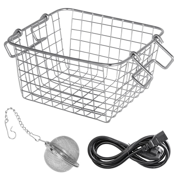Vevor Ultrasonic Cleaner 2L Jewelry Cleaning With Digital Timer Machine For Jewellery Rings Watches Eyeglasses Dentures Coins Metal Parts Commercial A