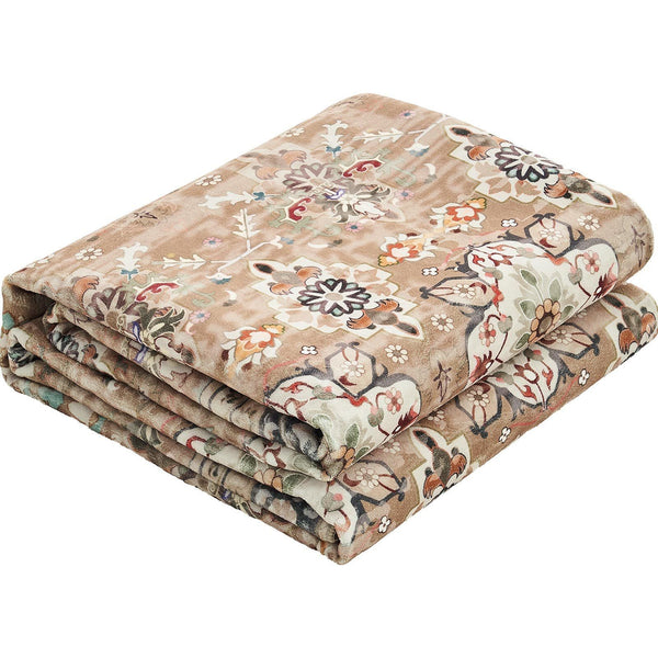 Large Washable Area Rug Non Slip Soft Vintage Brown Green 1828X2743mm Rugs