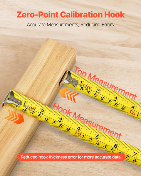 Tape Measure 7620Mm Retractable Imperial Metric For Decoration Tape Measures
