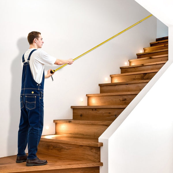 Tape Measure 7620Mm Retractable Imperial Metric For Decoration Tape Measures