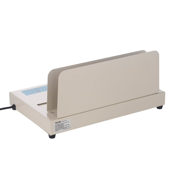 Vevor Thermal Binding Machine 500 Sheets Capacity Book Binder 50Mm Thickness A3(Short Edge)/A4/A5 Document With Infrared Optical Detection Crafting Pa
