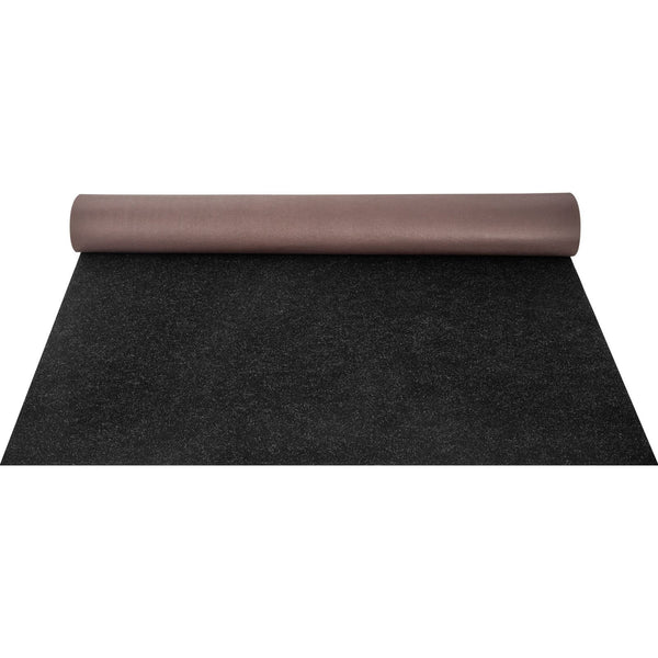 Marine Carpet 6 X 23 Ft Boat Carpeting Charcoal Black Grade Indoor/Outdoor With Water Proof Tpr Backing Roll For Home Patio Porch De Rugs