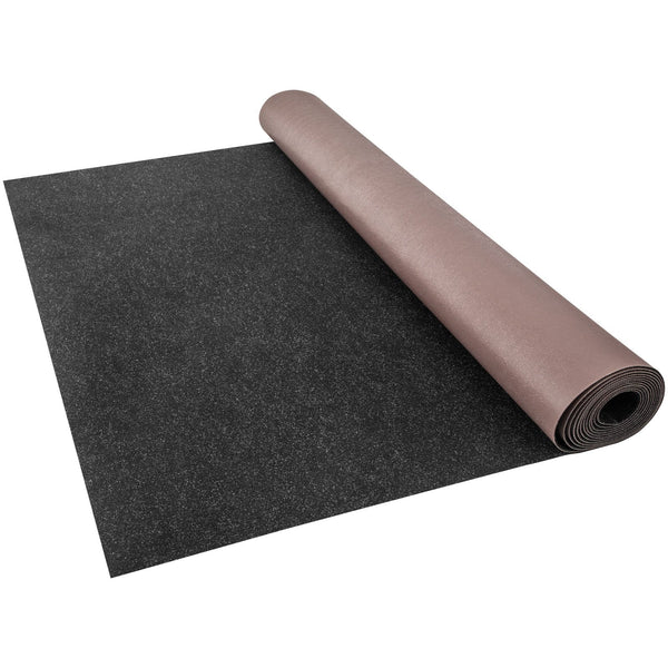 Marine Carpet 6 X 23 Ft Boat Carpeting Charcoal Black Grade Indoor/Outdoor With Water Proof Tpr Backing Roll For Home Patio Porch De Rugs